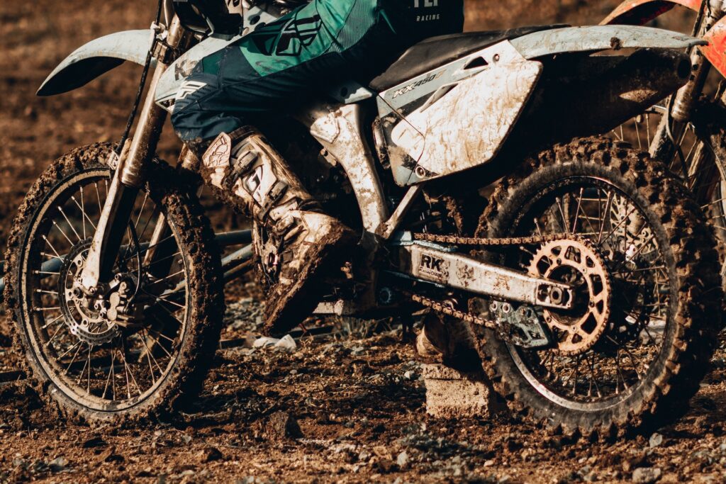 Dirt Bike Up Close